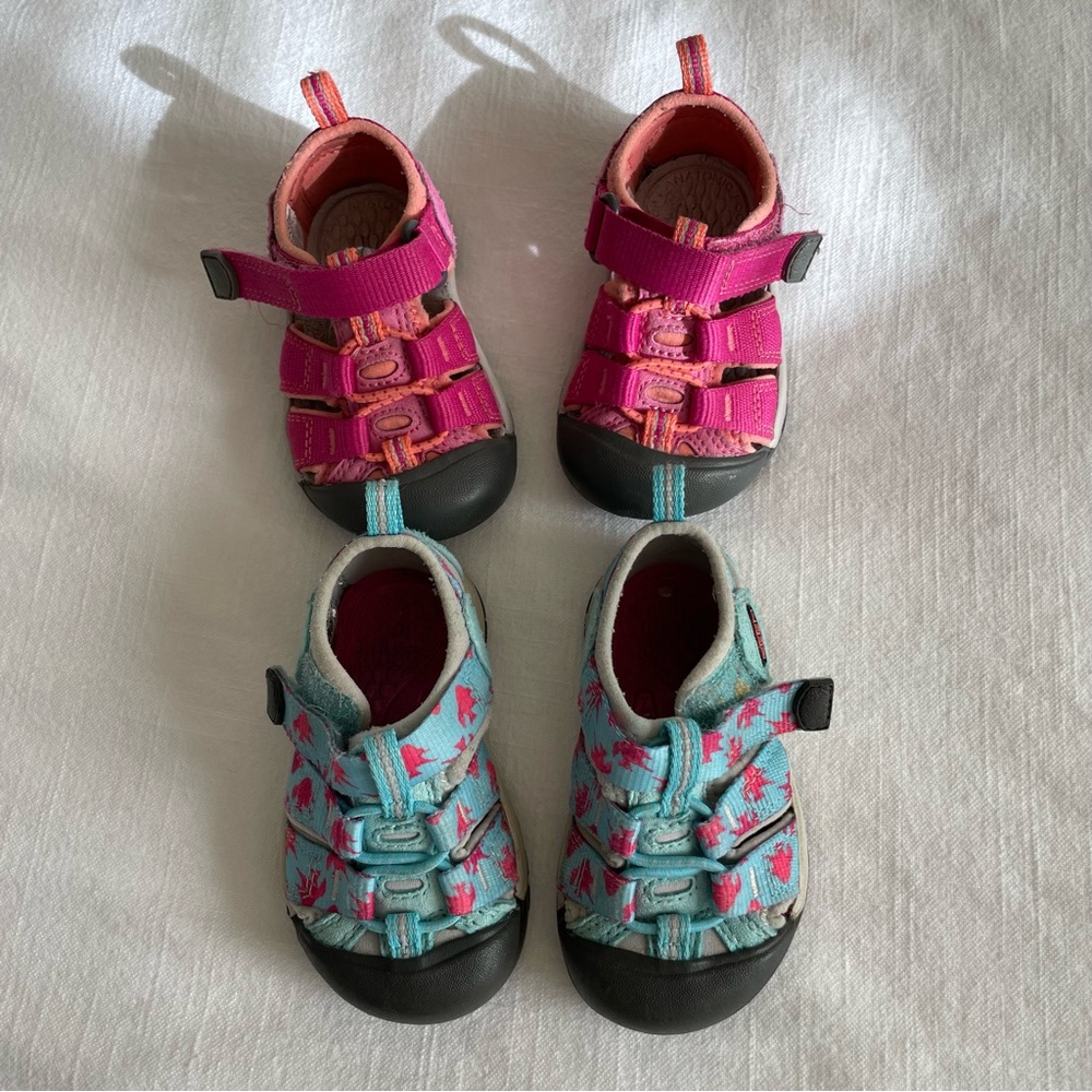 Keen Sandals Toddler Girl Size 4 Bundle